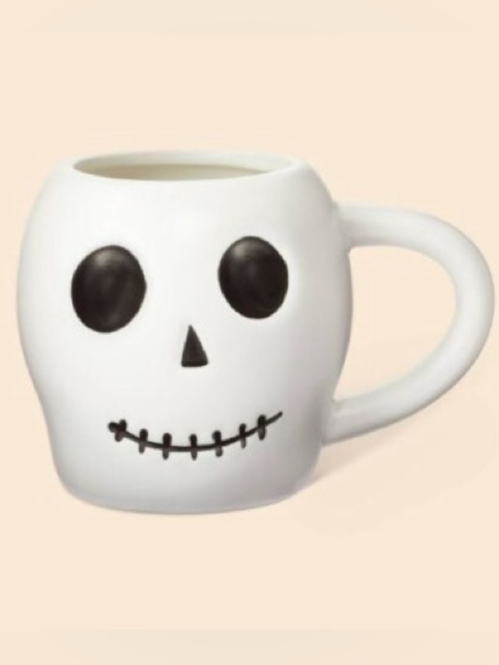 Spritz Stoneware Skull Mugs- 12oz